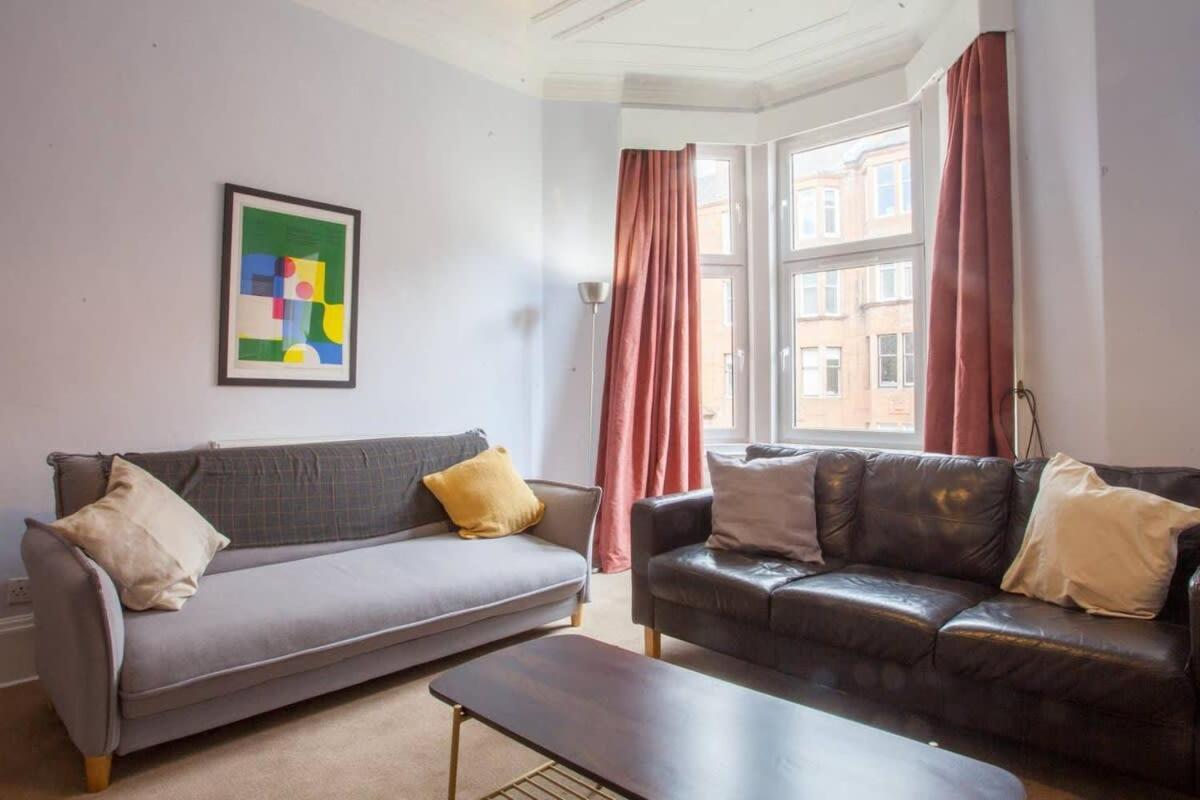 גלאזגו Modern, Light-Filled And Sleek West End Apartment מראה חיצוני תמונה