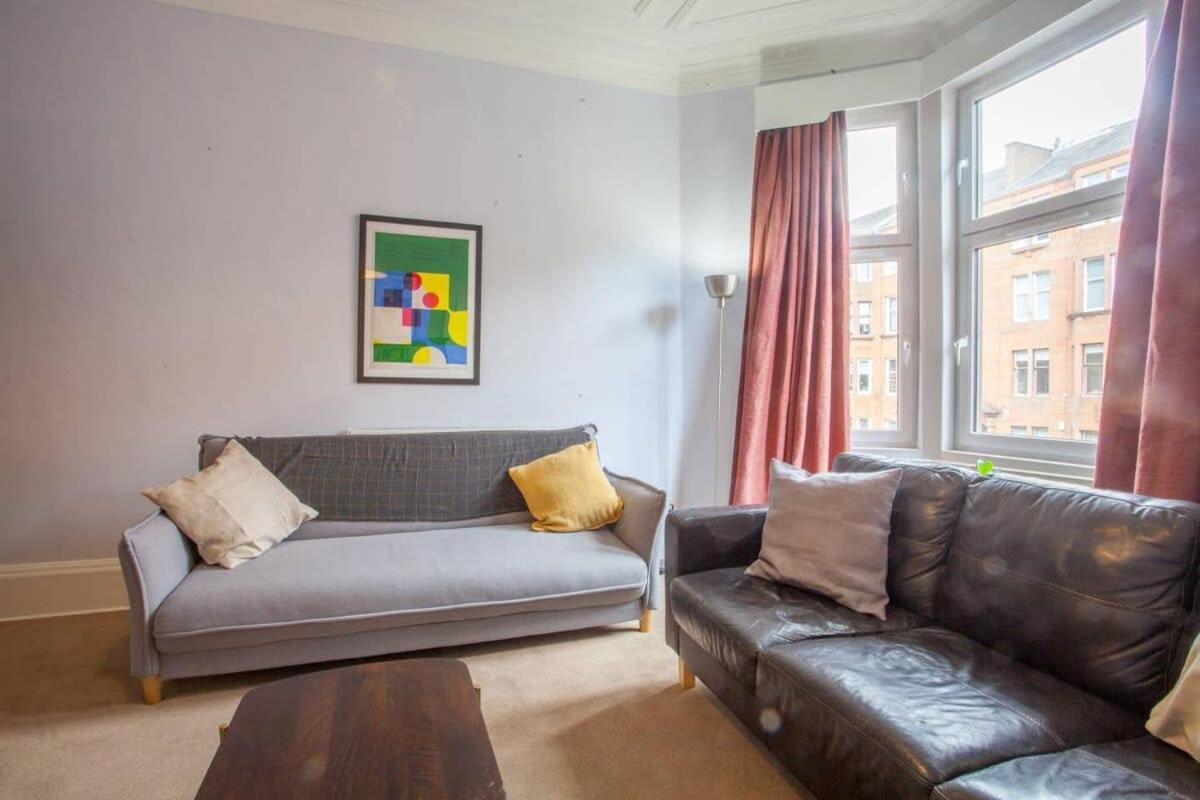 גלאזגו Modern, Light-Filled And Sleek West End Apartment מראה חיצוני תמונה